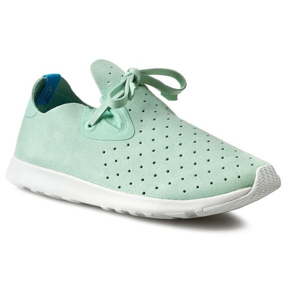 Native Apollo Moc in Glass Green (Mint) W10/M8/EU 41